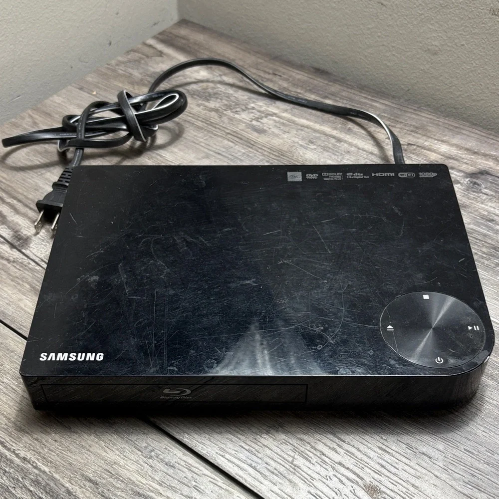 Samsung Black BluRay/DVD Media Player